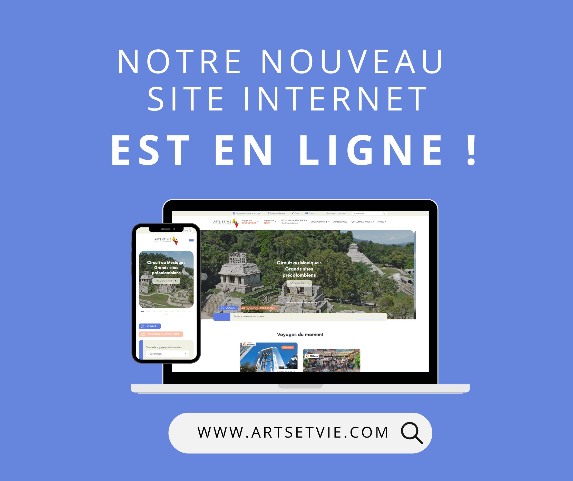 notre nouveau site internet est en ligne !